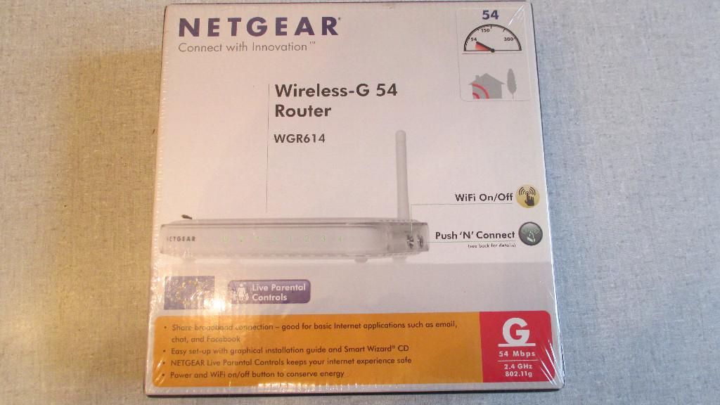 Netgear Wireless-G 54 Router, OVP in Liestal - Bild 1
