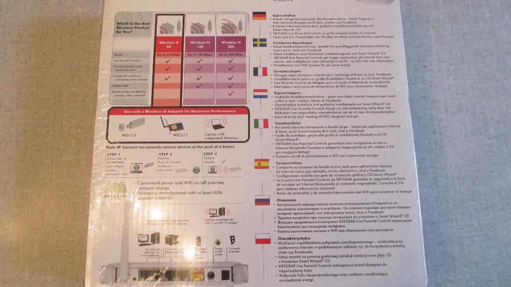 Netgear Wireless-G 54 Router, OVP in Liestal - Bild 2