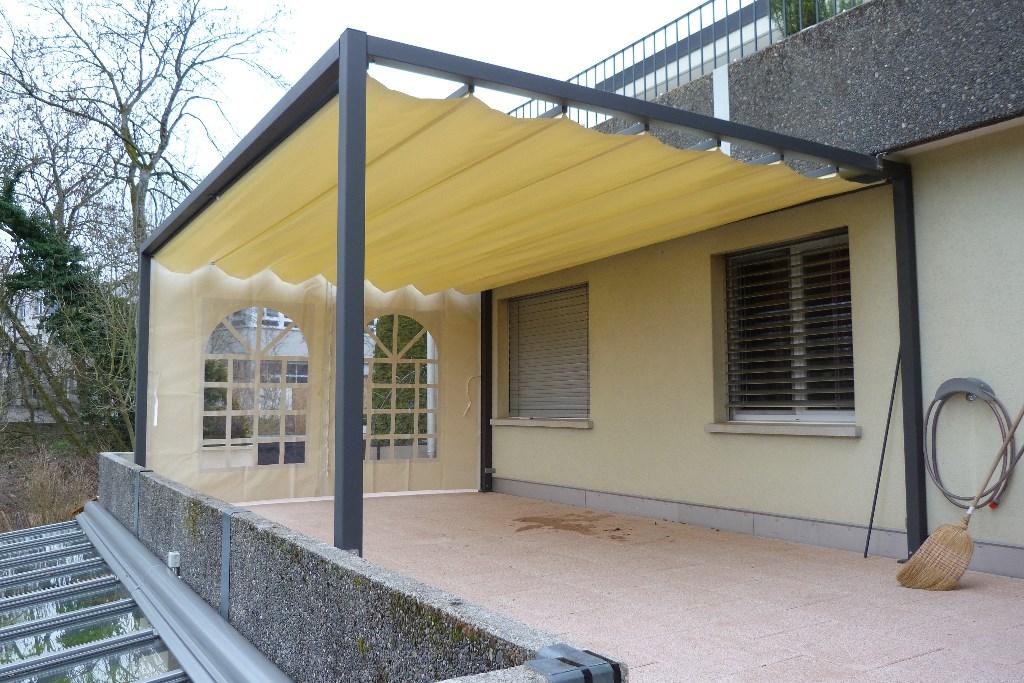 Pergola, Faltpergola, Faltstore 3x3m bis 7x5m ab Fr. 3'200.- in Olten - Bild 2