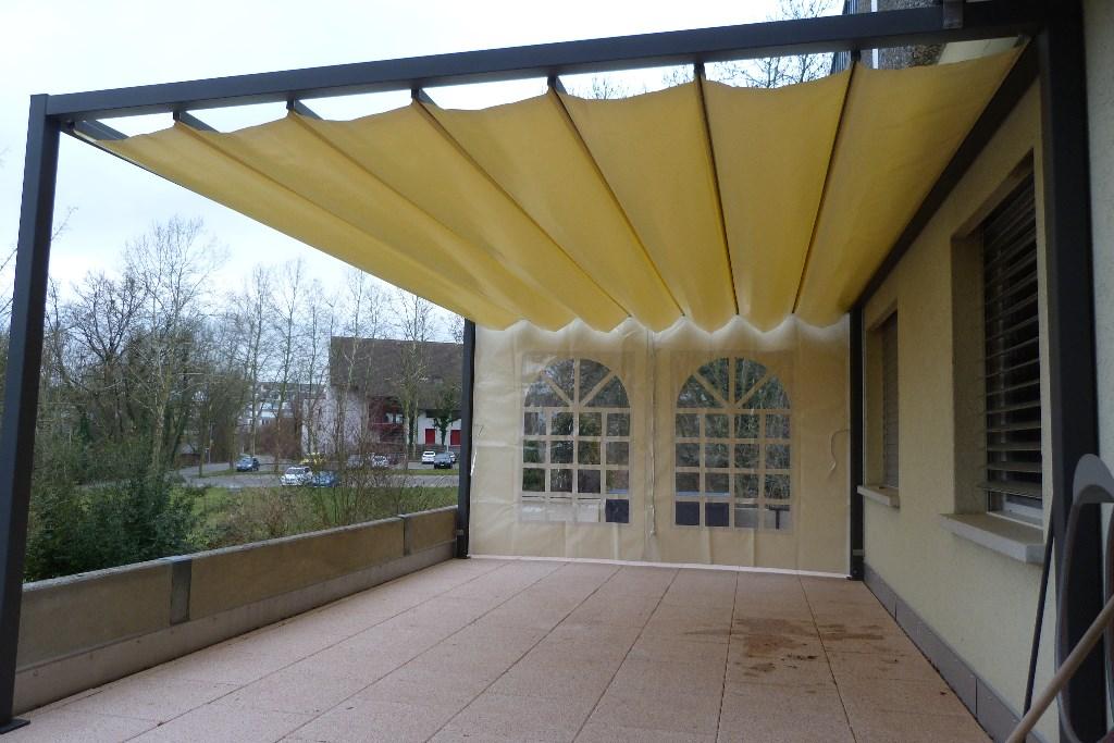 Pergola, Faltpergola, Faltstore 3x3m bis 7x5m ab Fr. 3'200.- in Olten - Bild 1