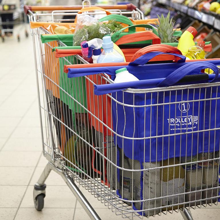 Mit diesem Taschensystem geht Einkaufen im Supermarkt schnell in Urdorf - Bild 1