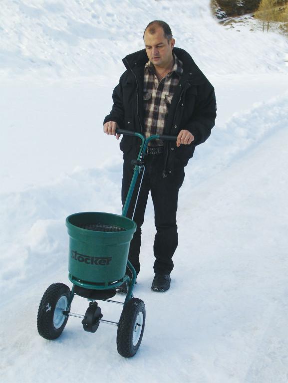 Profi Salz- und Dünger-Streuwagen, 40 ltr., praktisch Neuwertig in Appenzell - Bild 3