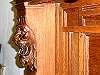 Uhrenbuffet aus Junkerbesitz Westphalen Eiche geschnitzt um 1860 in Appenzell - Bild 10