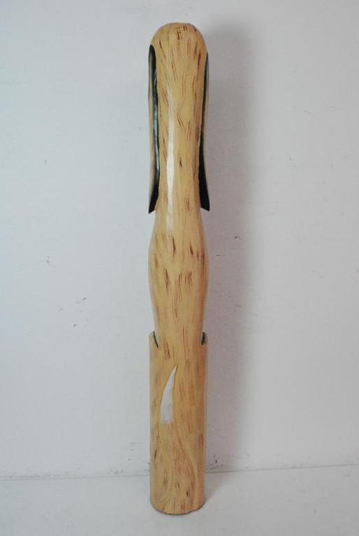 100 cm Skulptur sitzender Hund Holz geschnitzt handbemalt in Rorschach - Bild 5