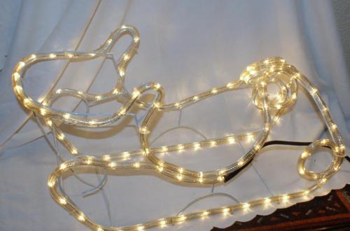 3 Led Outdoor Weihnachtsutensilien Rentier Schlitten für Outdoor in Bremgarten - Bild 10