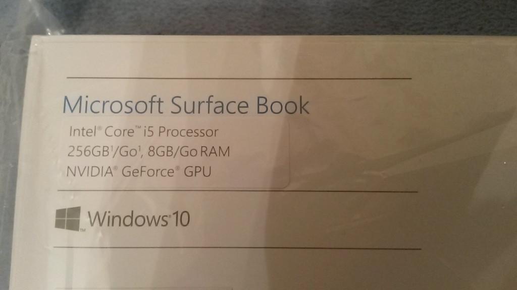 Microsoft Surface Book, neu OVP mit Garantie bis Ende 2019.. in Basel - Bild 1