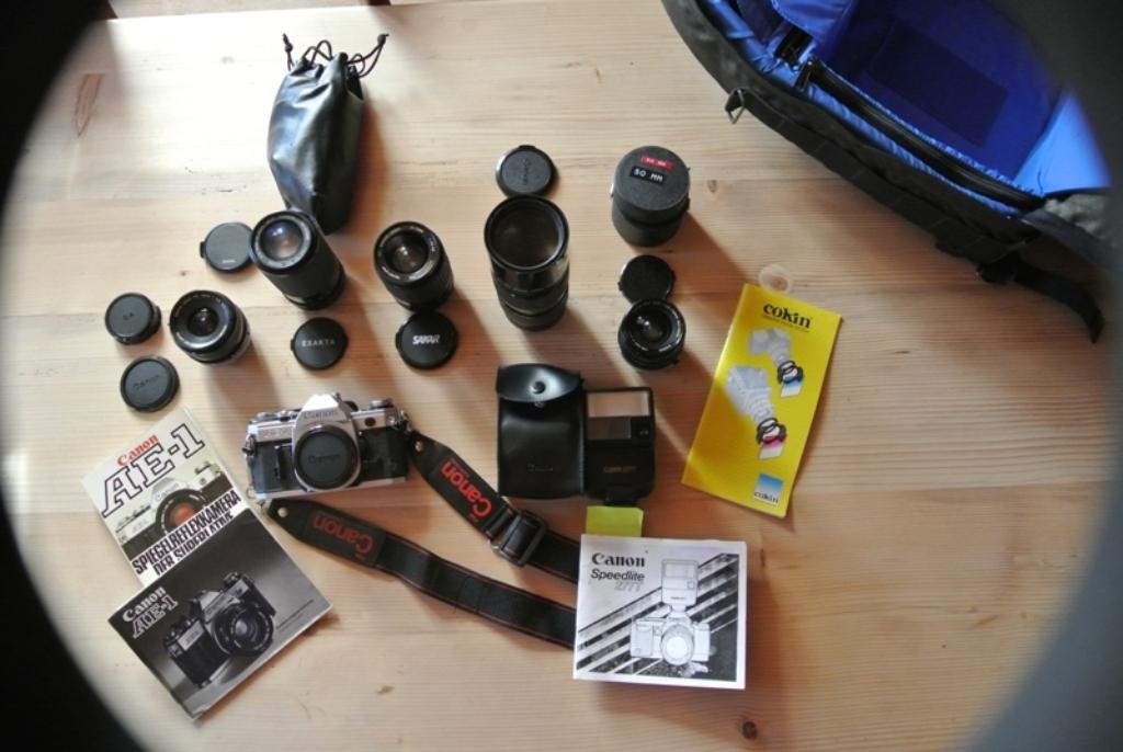 Profi - Fotoausrüstung, Canon AE-1, funktionstüchtig (en bloc) in Appenzell - Bild 8