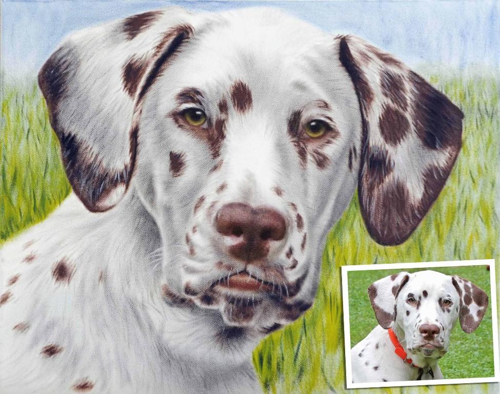 Ihr Portrait gemalt nach Foto/ GESCHENKIDEE Porträt malen lassen in Belp - Bild 9