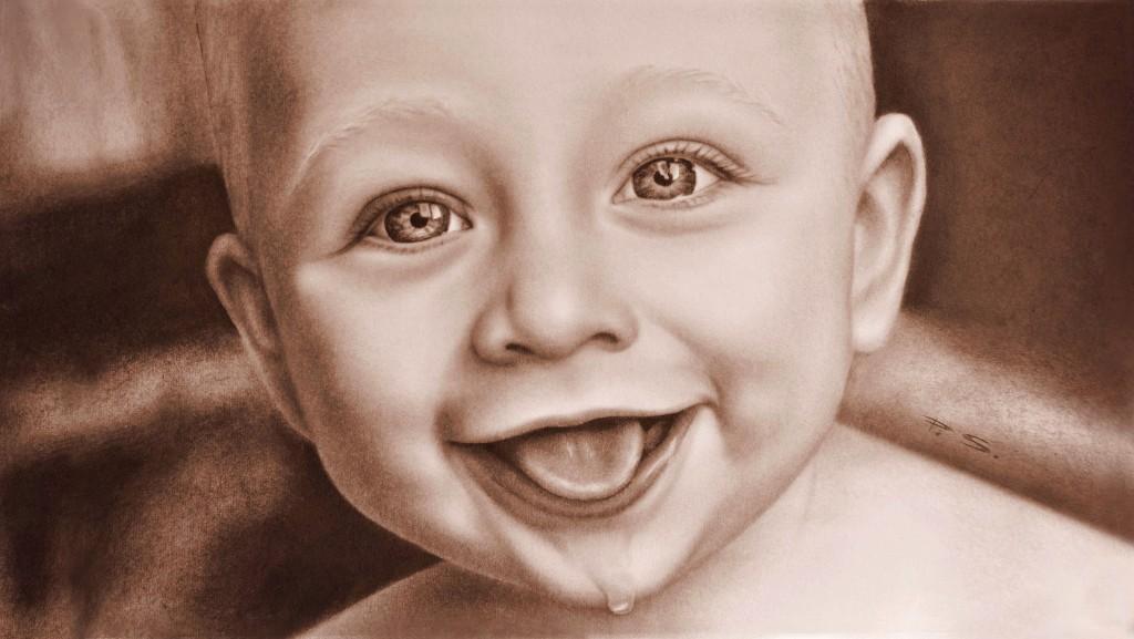 Ihr Portrait gemalt nach Foto/ GESCHENKIDEE Porträt malen lassen in Belp - Bild 14