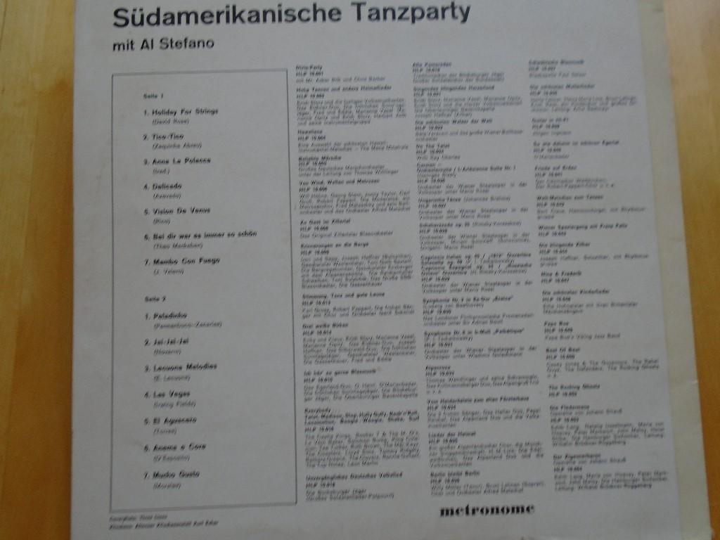 Südamerikanische Tanzparty, Vinyl in Köniz - Bild 4