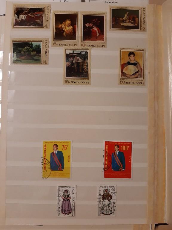 Diverse Briefmarken incl. Album u.a. aus Deutschland, Cuba, in Lenzburg - Bild 5