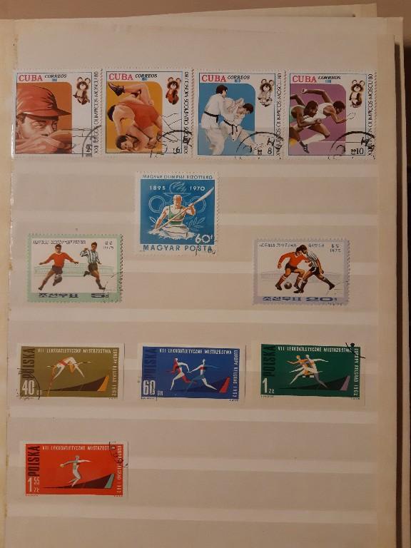 Diverse Briefmarken incl. Album u.a. aus Deutschland, Cuba, in Lenzburg - Bild 14