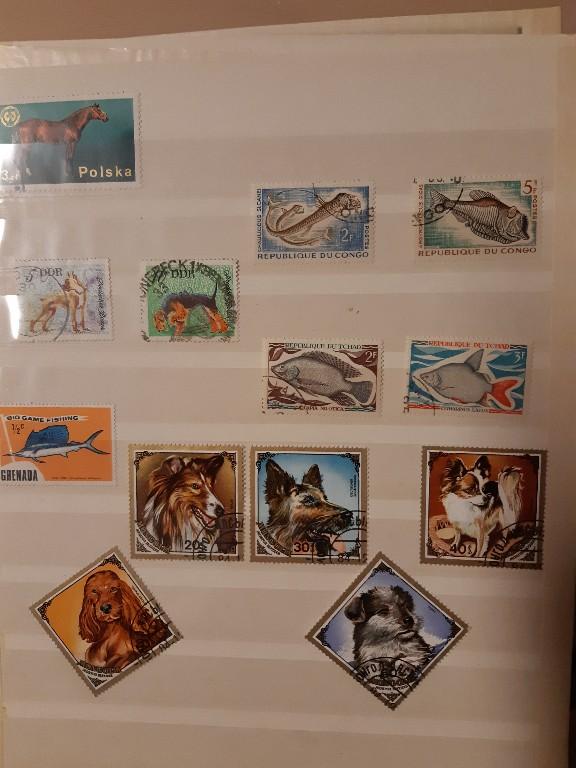 Diverse Briefmarken incl. Album u.a. aus Deutschland, Cuba, in Lenzburg - Bild 16