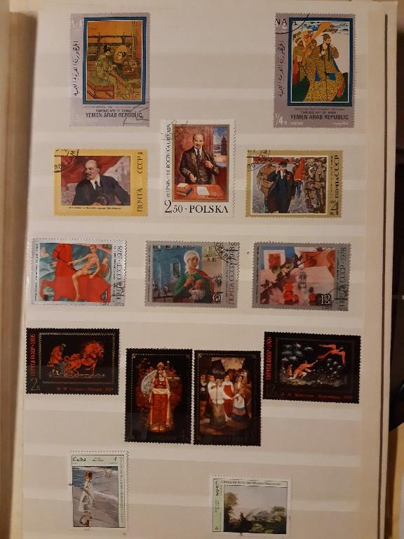 Diverse Briefmarken incl. Album u.a. aus Deutschland, Cuba, in Lenzburg - Bild 19