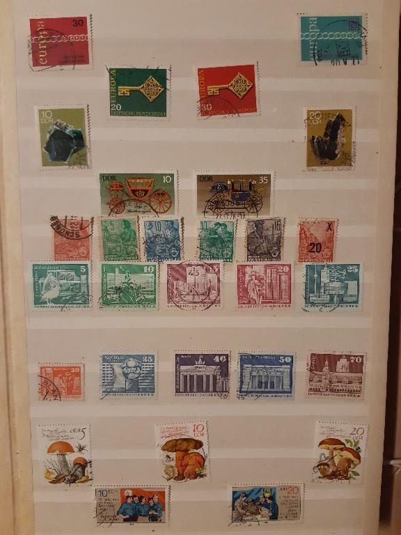 Diverse Briefmarken incl. Album u.a. aus Deutschland, Cuba, in Lenzburg - Bild 20