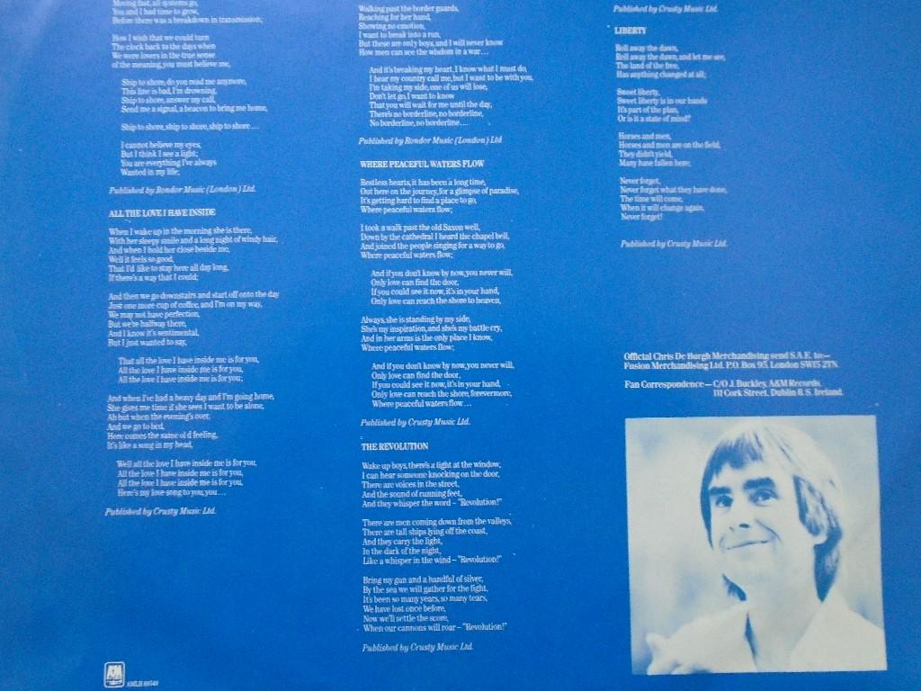 Chris De Burgh, Vinyl in Köniz - Bild 2
