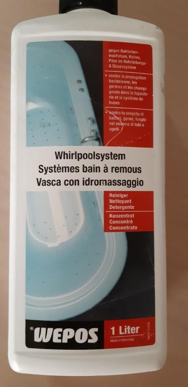 Whirlpoolsystem Reiniger Wepos 3x1 Liter in Reinach - Bild 1