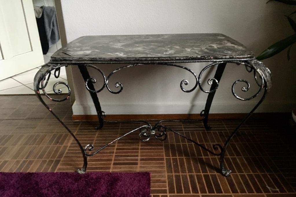 Salon Tisch Antik Dasing Metall in Zürich - Bild 3