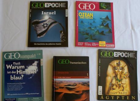 5 Diverse Geo Magazine in Bremgarten - Bild 1