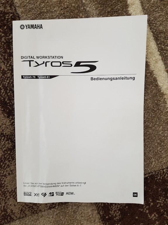 Yamaha Tyros 5 mit 61 Tasten Top gepflegt inkl. Lautsprecher in Bern - Bild 6