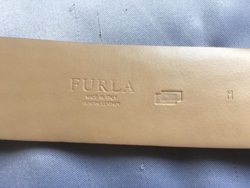 Gürtel Leder Furla rot in Urdorf - Bild 3
