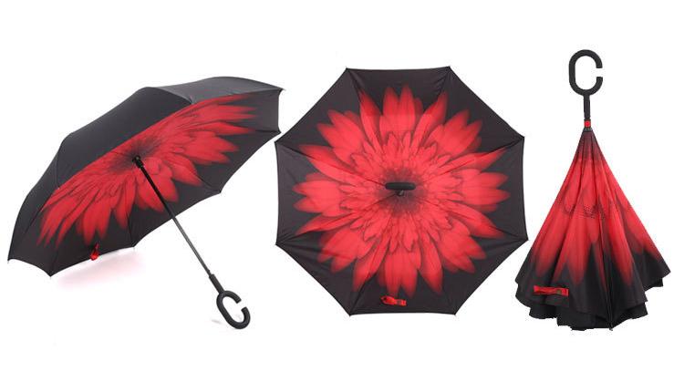 Ein Alltagsobjekt wurde neu erfunden - invertierte Regenschirme in Urdorf - Bild 4