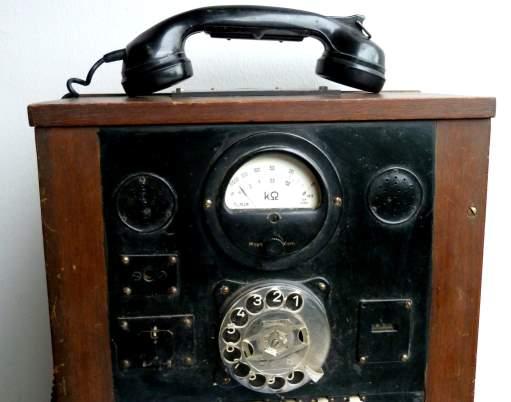 Telefon Mess - und Prüfstation von 1930 in Basel - Bild 1