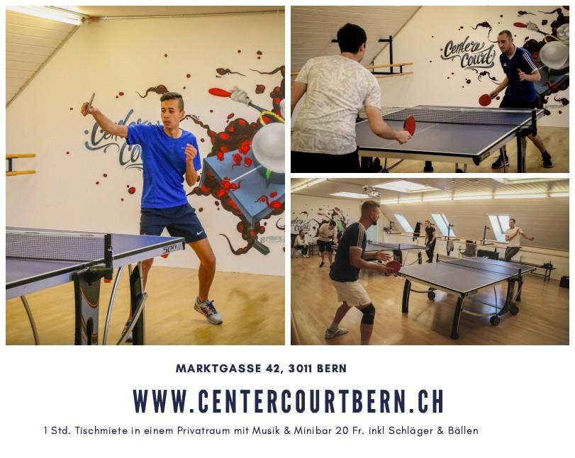 Indoor Tischtennis im Stadtzentrum von Bern in Belp - Bild 1
