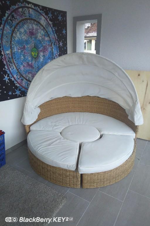 Rattaninsel CARPI beige für Garten, Balkon, Terasse oder drinnen in Thun - Bild 6