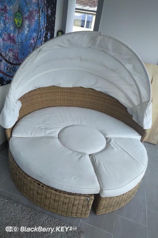 Rattaninsel CARPI beige für Garten, Balkon, Terasse oder drinnen in Thun - Bild 7