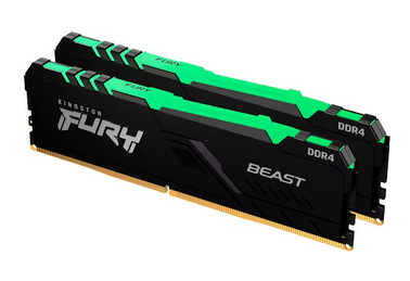 RAM Kingston FURY Beast RGB 2 x16GB, DDR4-3600, DIMM288 neu/ovp in Basel - Bild 1