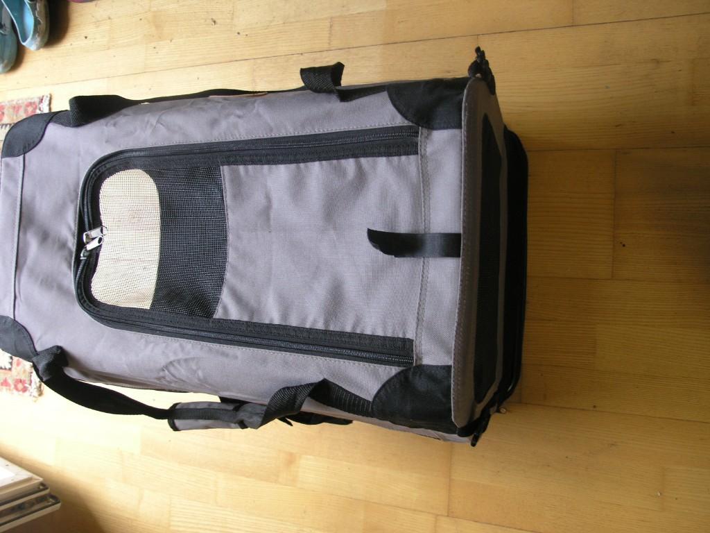 Hundebox Transportbox faltbar mit Tasche in Appenzell - Bild 3