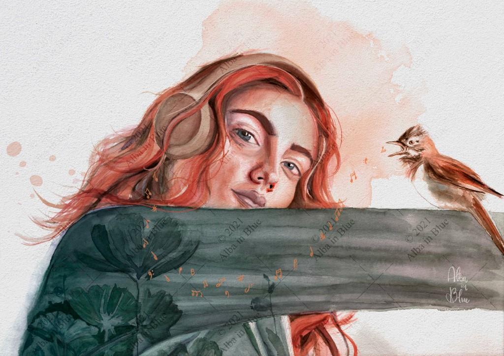 Personalisierte Aquarell Porträts in Belp - Bild 5