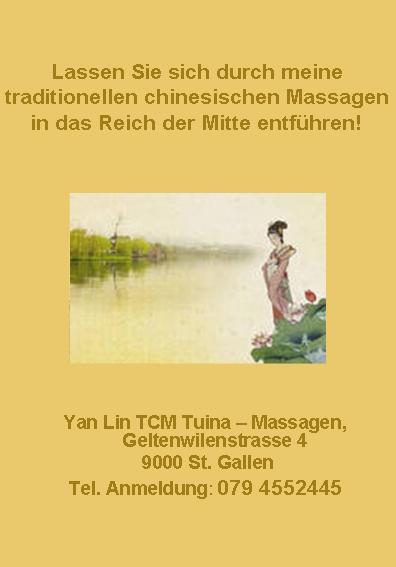Das ideale Weihnachtsgeschenk Der Tuina Massage-Gutschein in Rorschach - Bild 3