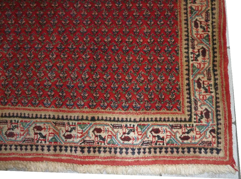 Sarough Teppich Iran 350 x 108 cm rot - beige Handgeknüpfter Pe in Zürich - Bild 3