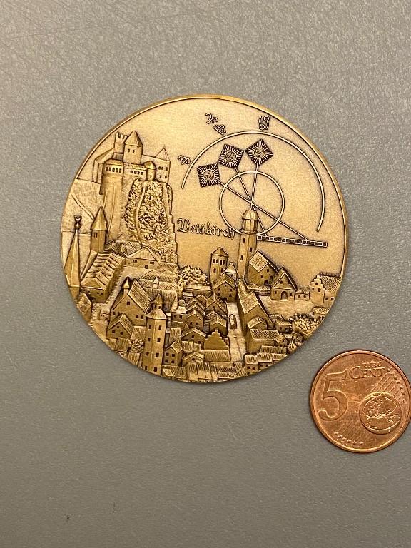 Medaille Georg Joachim Rheticus in Willisau - Bild 1