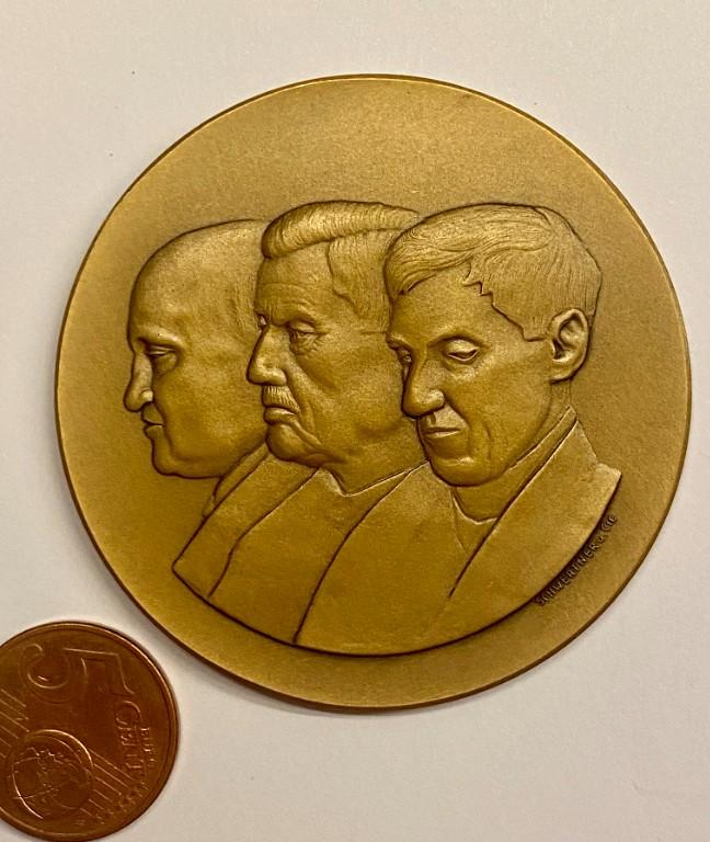 Medaille Drei Vorarlberger Archivare in Willisau - Bild 1