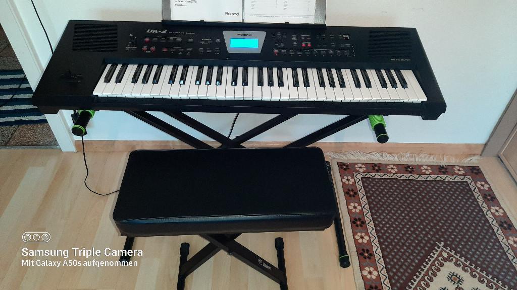 Keyboard Roland BK-3 in Basel - Bild 1