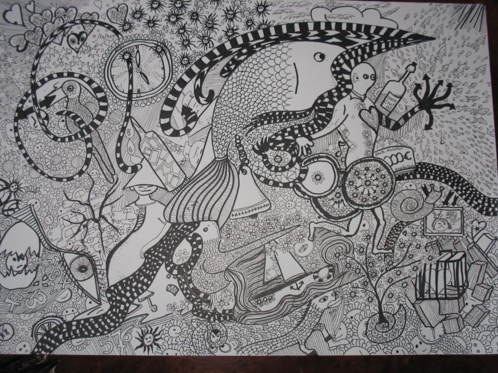 Bild Deko crazy time Fantasie Neu Original in Basel - Bild 1