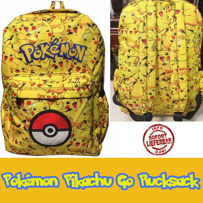 Pokémon GO Pikachu Kinderrucksack Schulranzen Kind Geschenkidee! in Brig - Bild 1