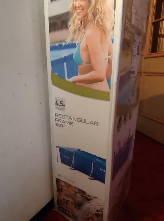 Garten mobiles Schwimmbecken 4.5M x 2.20M in Arth - Bild 1