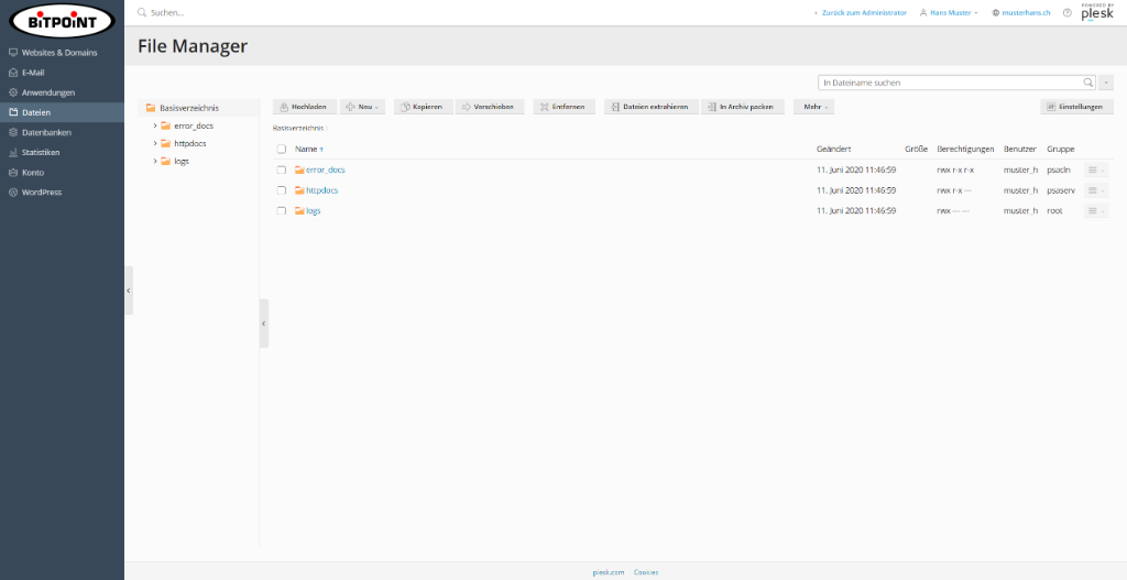 BitPoint bietet Ihnen preiswertes Webhosting für Ihre Webseite in Wohlen - Bild 4