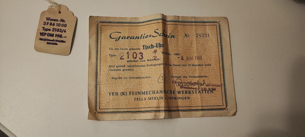 Kaminuhr Made GDR 1963 wunderbarer Klang in Kriens - Bild 8