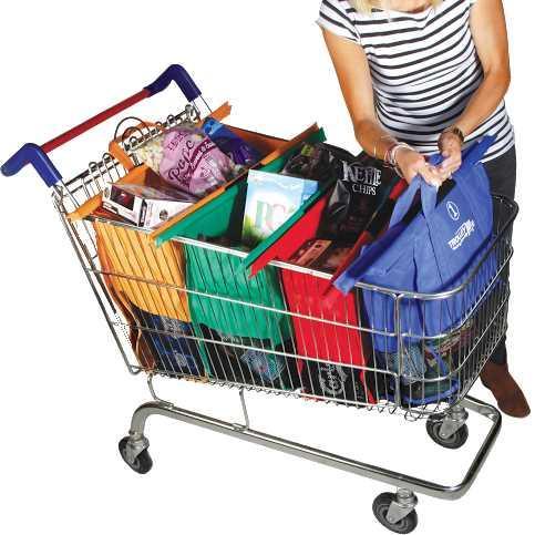 Einkaufen im Supermarkt macht Spass mit Trolley Bags! in Urdorf - Bild 8