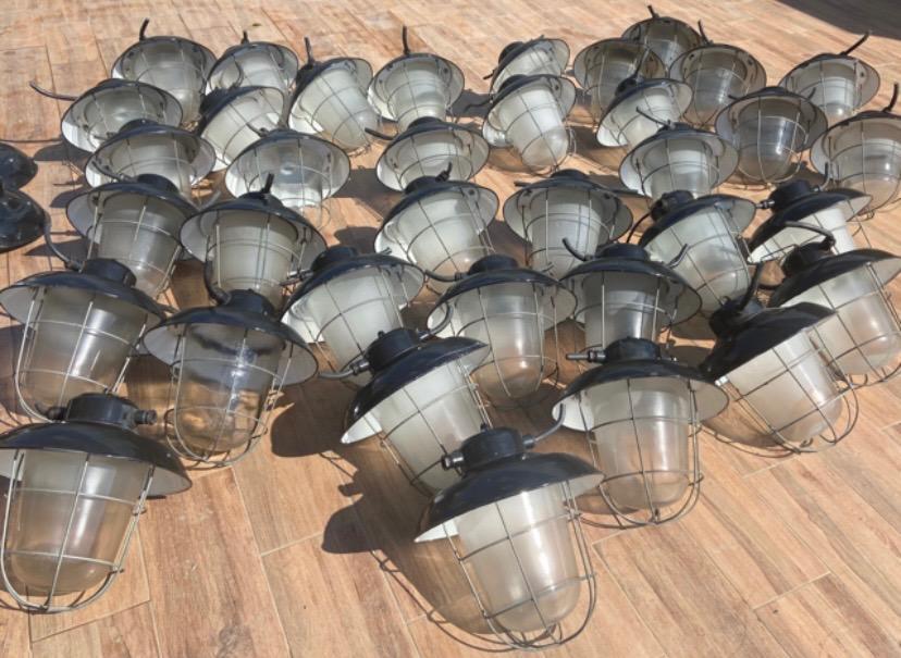 Sehr schöne nostalgische Industrielampe Emailliert fabriklampe in Willisau - Bild 15