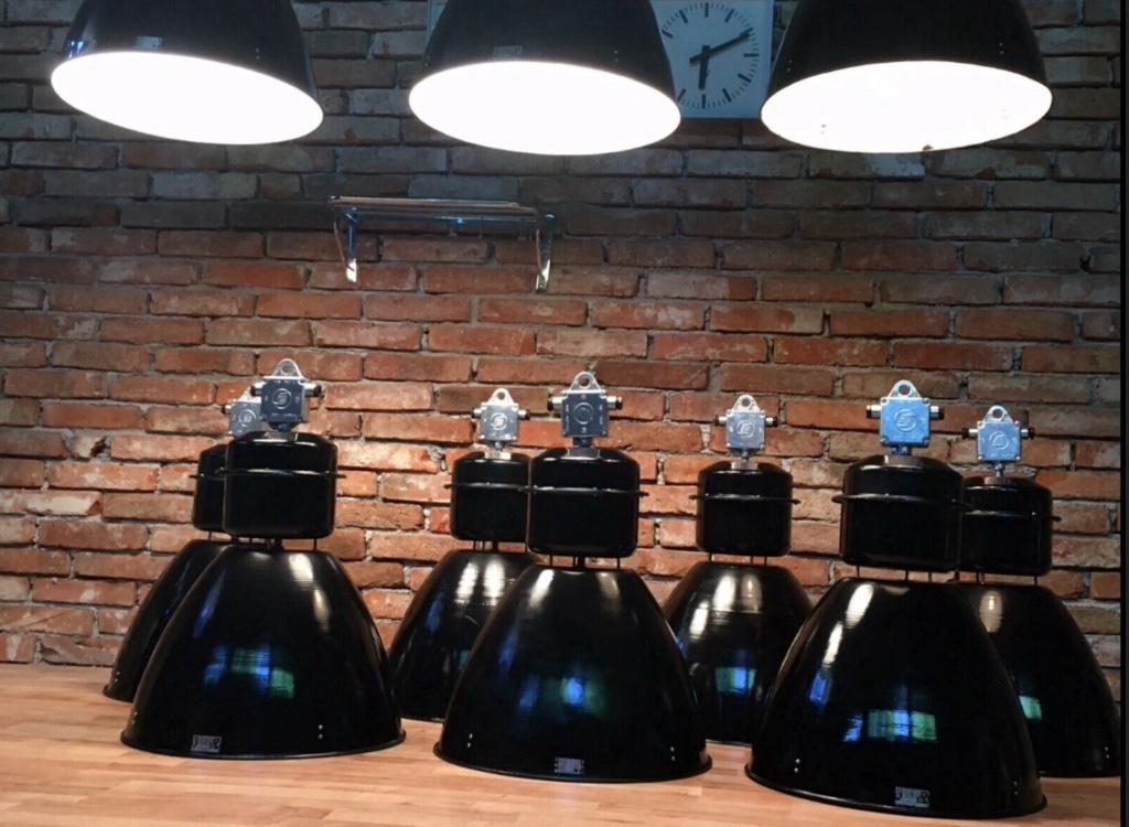 Industrielampe fabriklampe 50 ér Jahre in Willisau - Bild 2