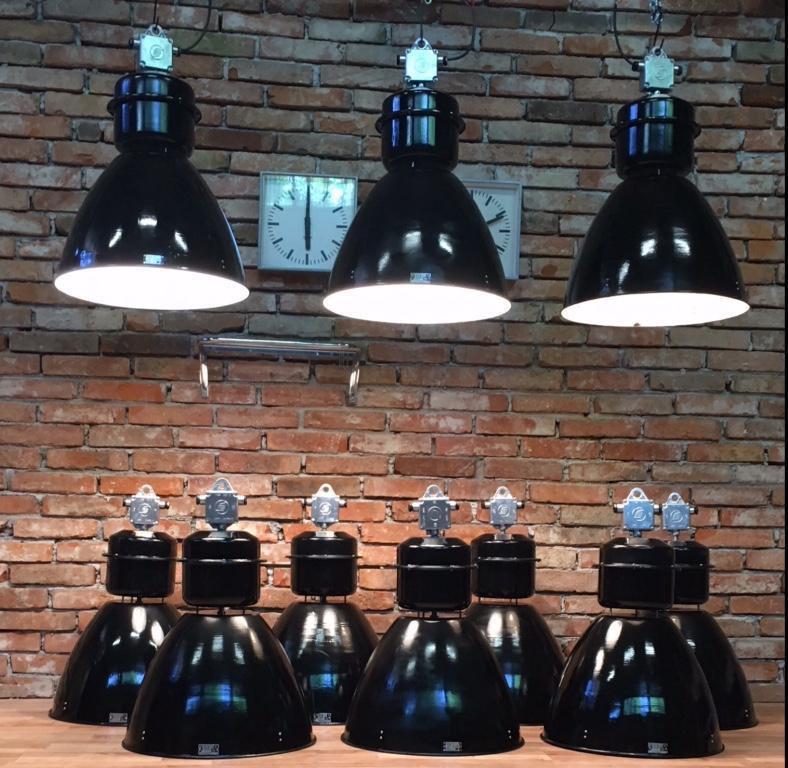 Industrielampe fabriklampe Werkstattlampe 50 ér Jahre in Urdorf - Bild 14