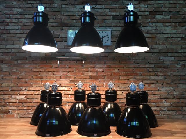Industrielampe fabriklampe Werkstattlampe 50 ér Jahre in Urdorf - Bild 11