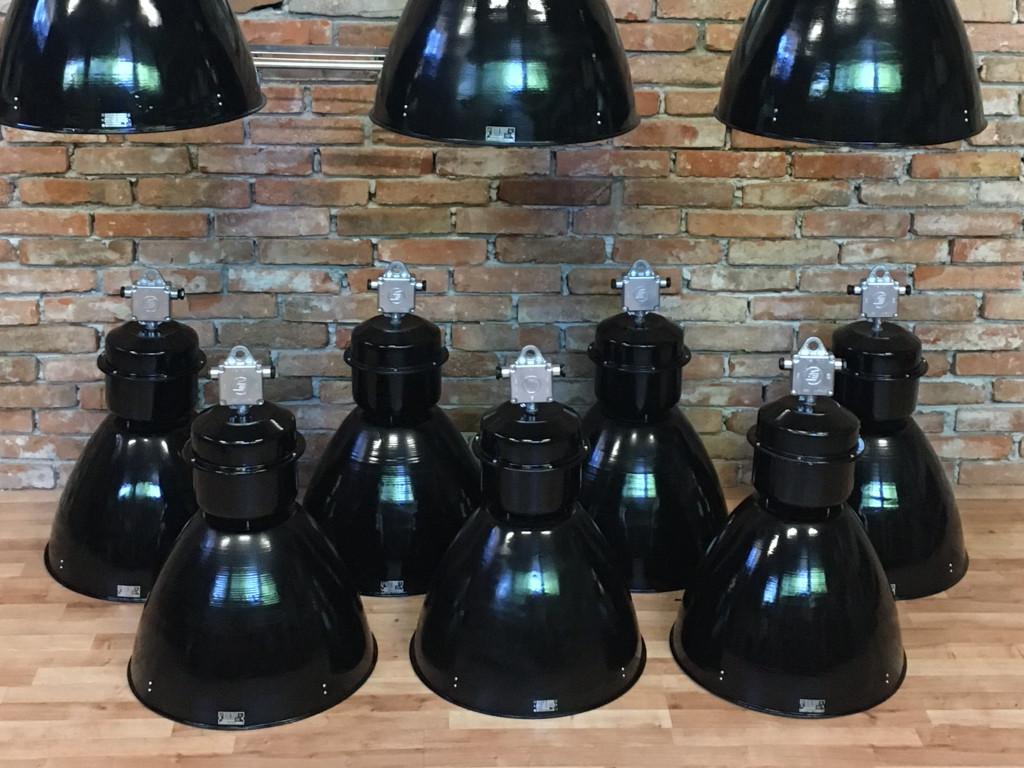 Industrielampe fabriklampe Werkstattlampe 50 ér Jahre in Urdorf - Bild 18