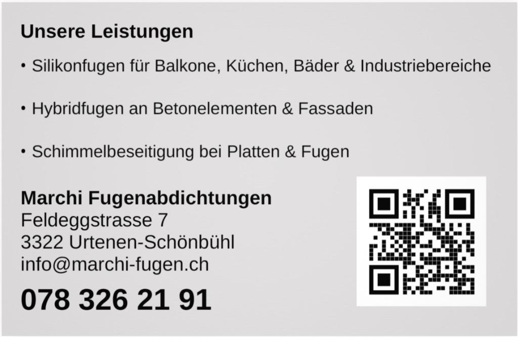Marchi Fugenabdichtungen in Worb - Bild 2